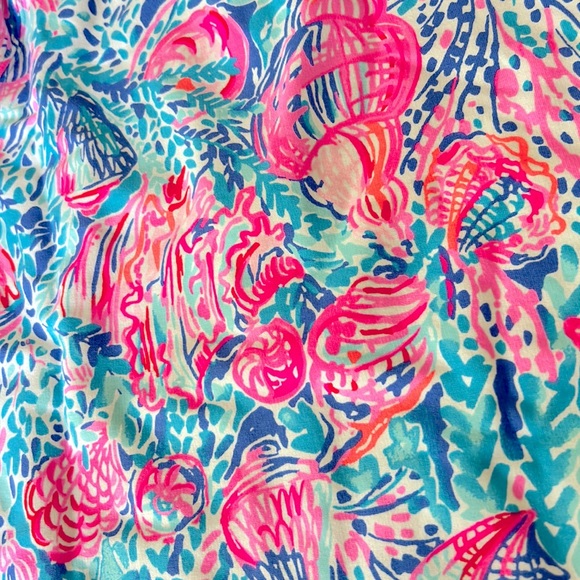☀️🌴 NWT Lilly Pulitzer UPF50 Skipper Popover in Treasure Trove Size XXS - Picture 9 of 9
